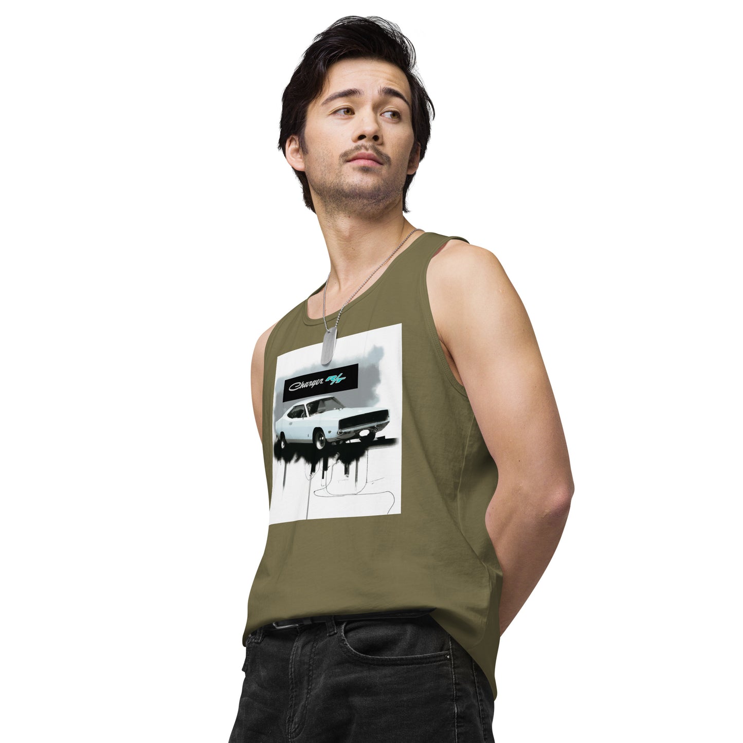 Charger RT Graffiti Style Men’s premium tank top