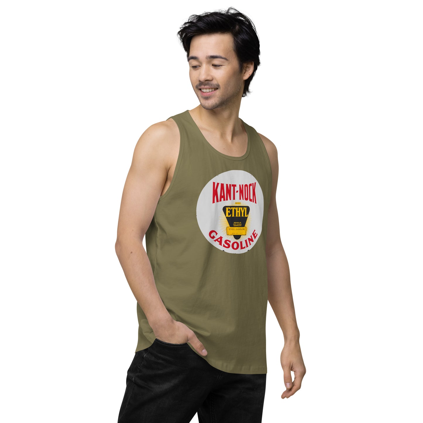 Vintage Kant Nock Gas Sign Men’s premium tank top