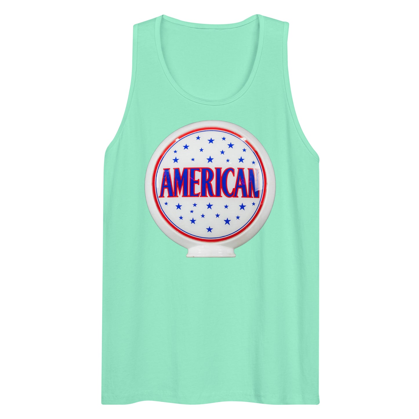 American Gas Globe Style Men’s premium tank top