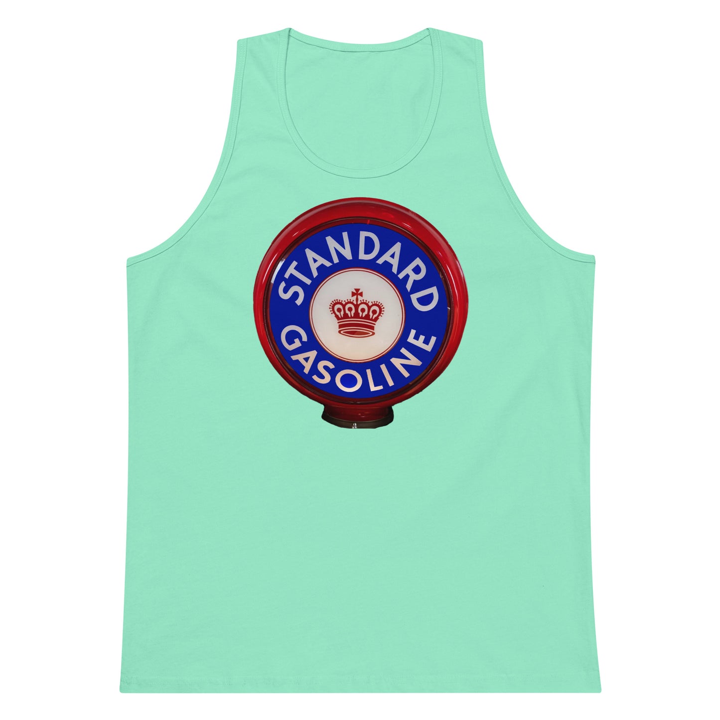 Retro Gas Globe Standard Gasoline Men’s premium tank top