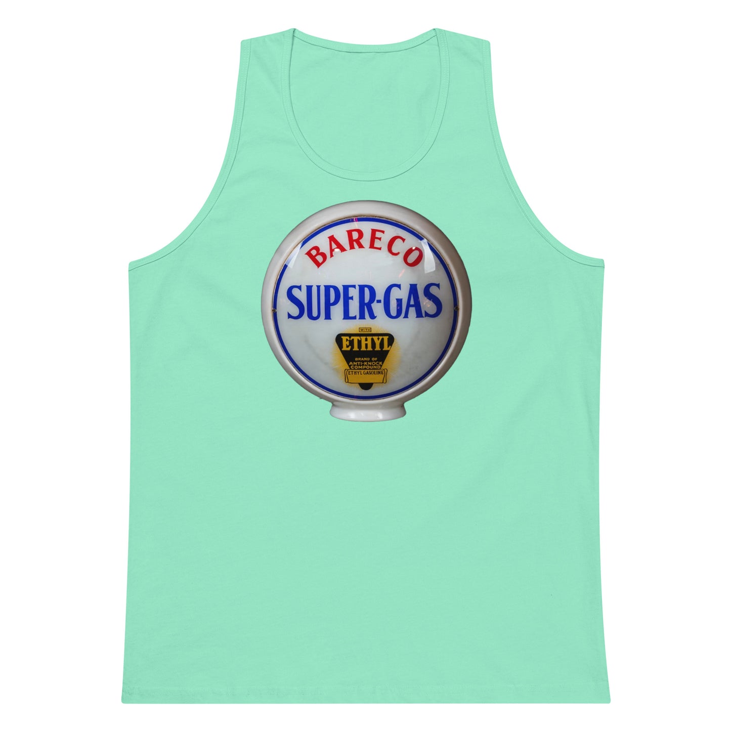 Retro Super Gas Globe Style Men’s premium tank top