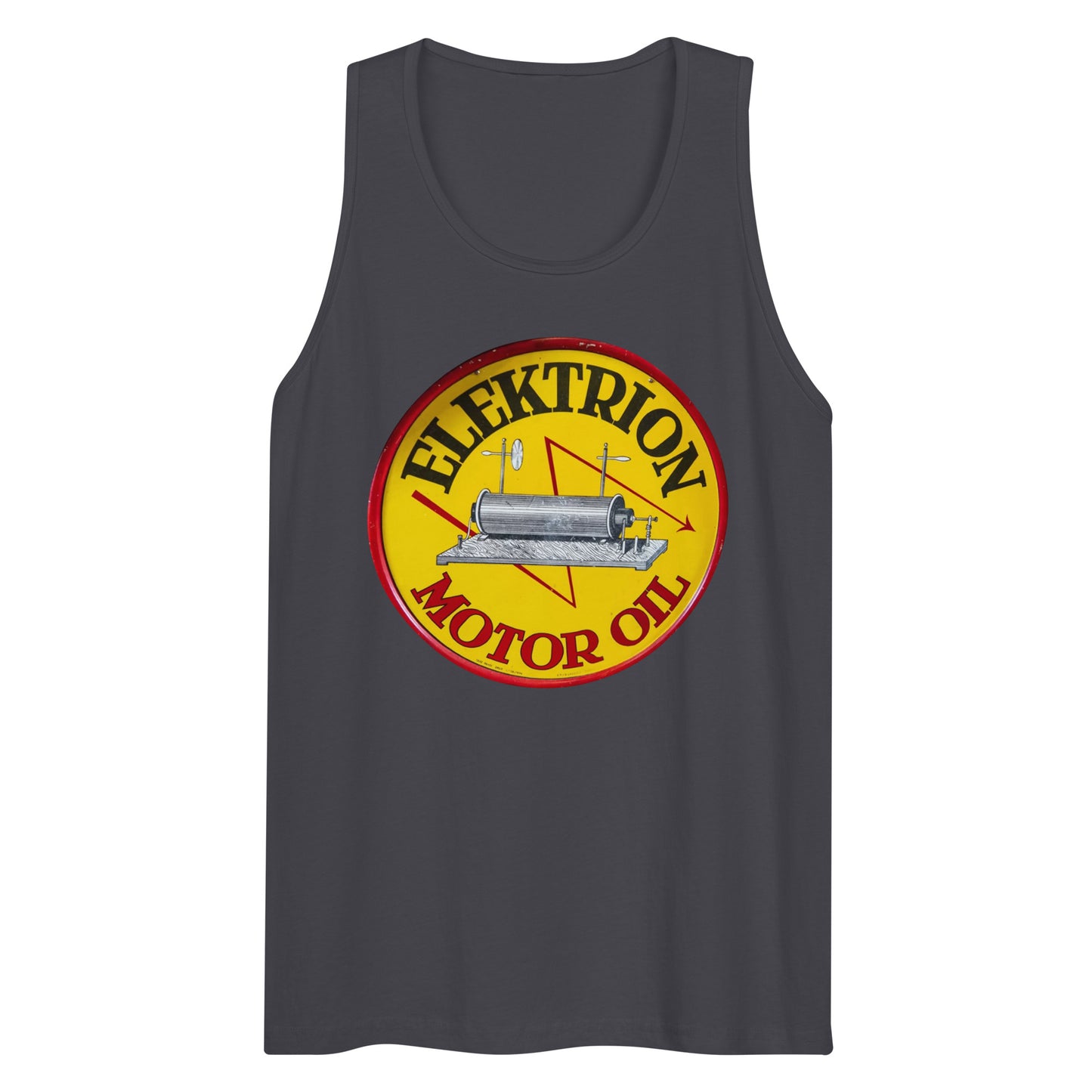 Elektrion Tin Sign Painted Men’s premium tank top