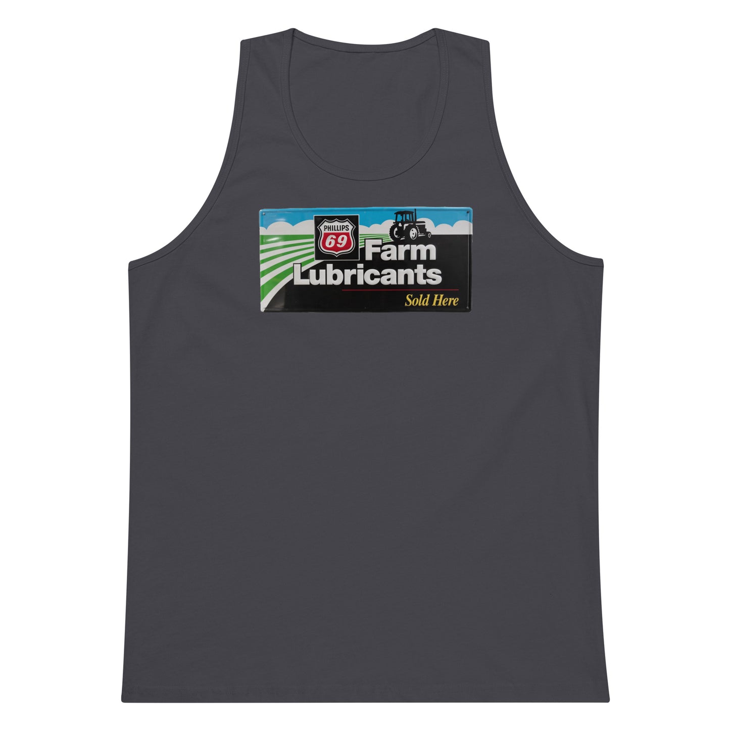 Phillips 69 License Plate Style Men’s premium tank top