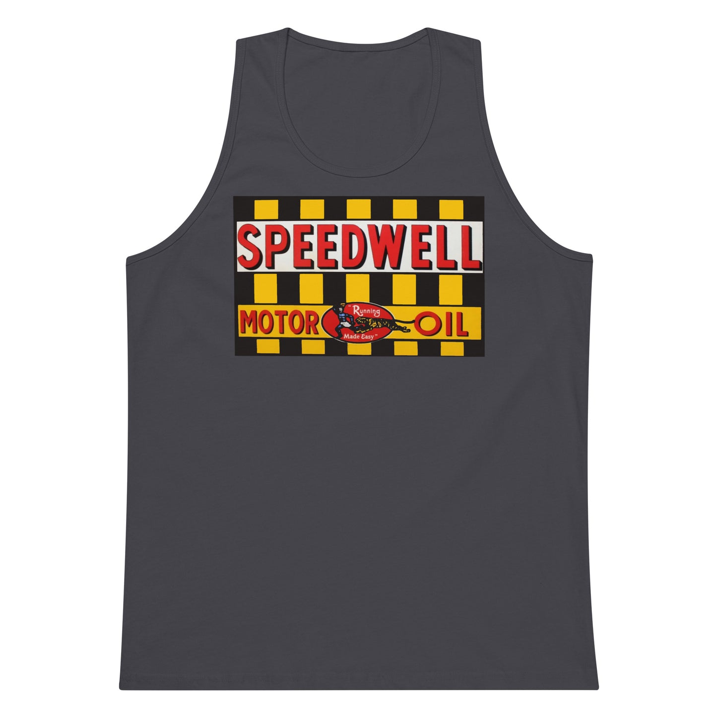 Retro Speedway Tin Syle Men’s premium tank top