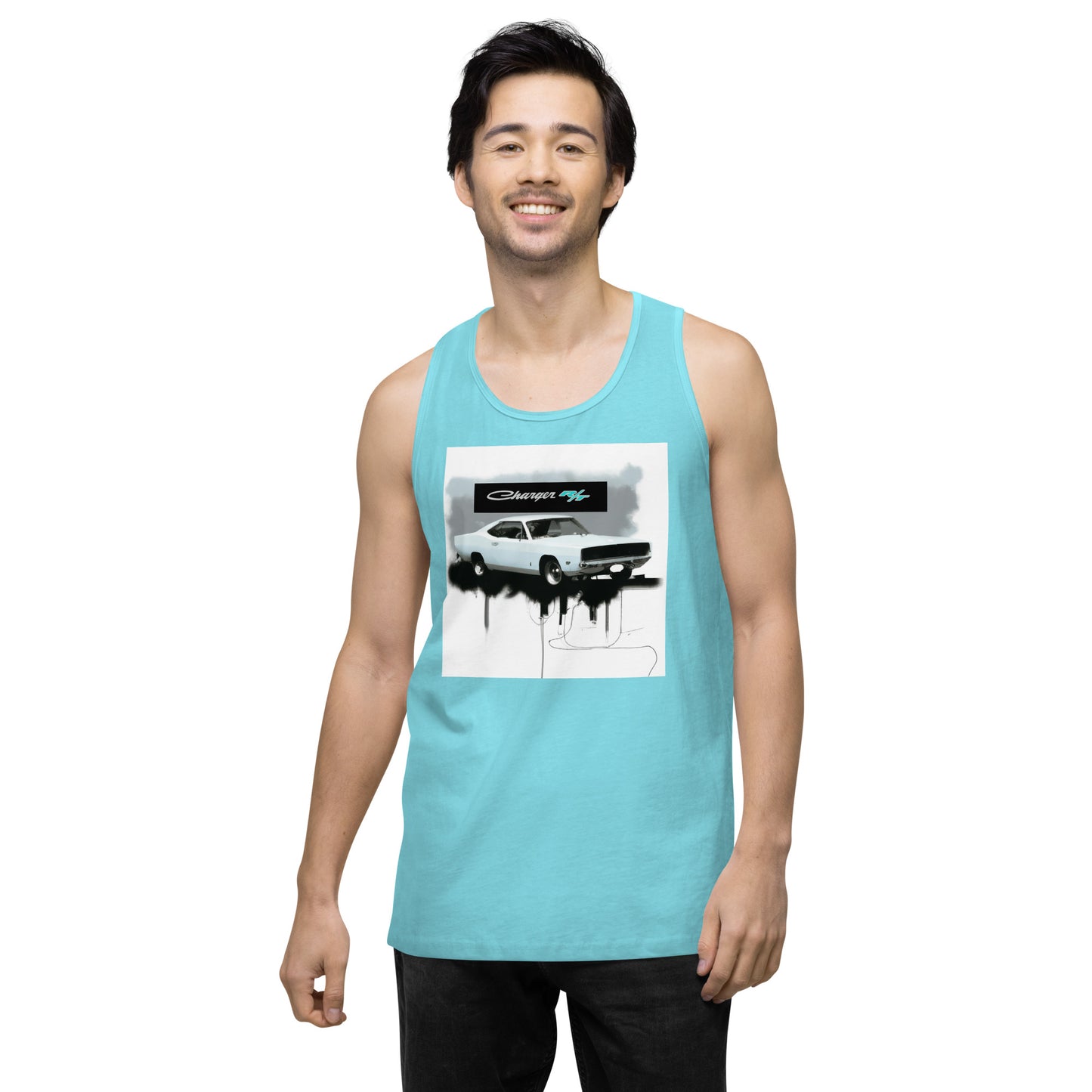 Charger RT Graffiti Style Men’s premium tank top