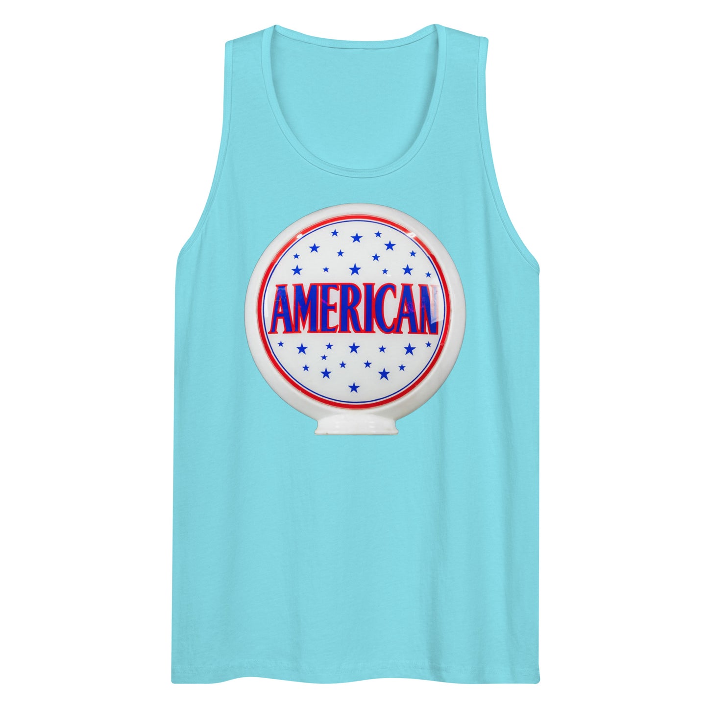 American Gas Globe Style Men’s premium tank top