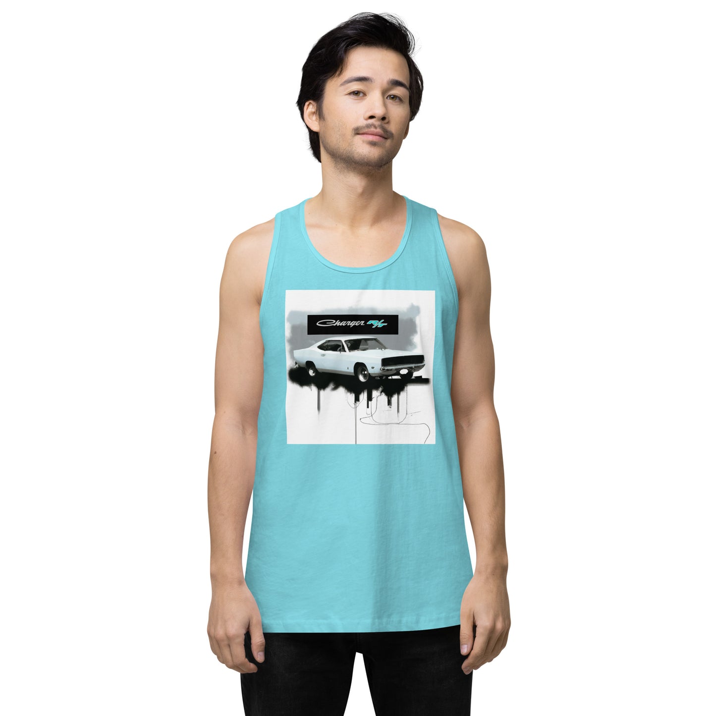 Charger RT Graffiti Style Men’s premium tank top