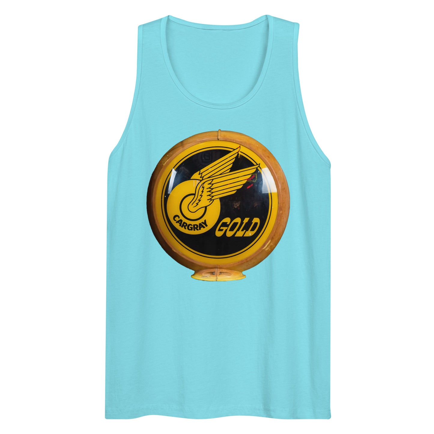 Cargray Gold Globe Style Men’s premium tank top