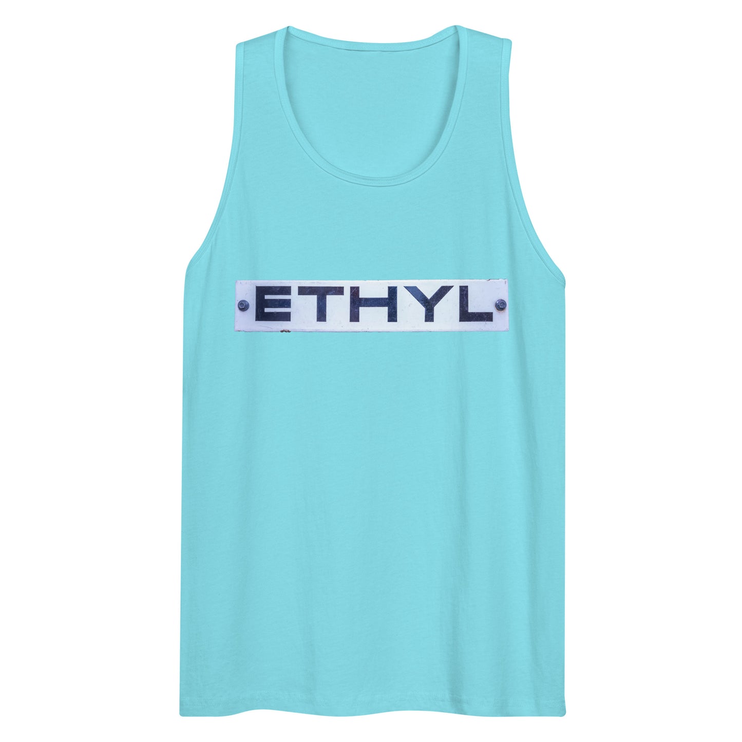 Vintage Ethyl Gas Sign Men’s premium tank top