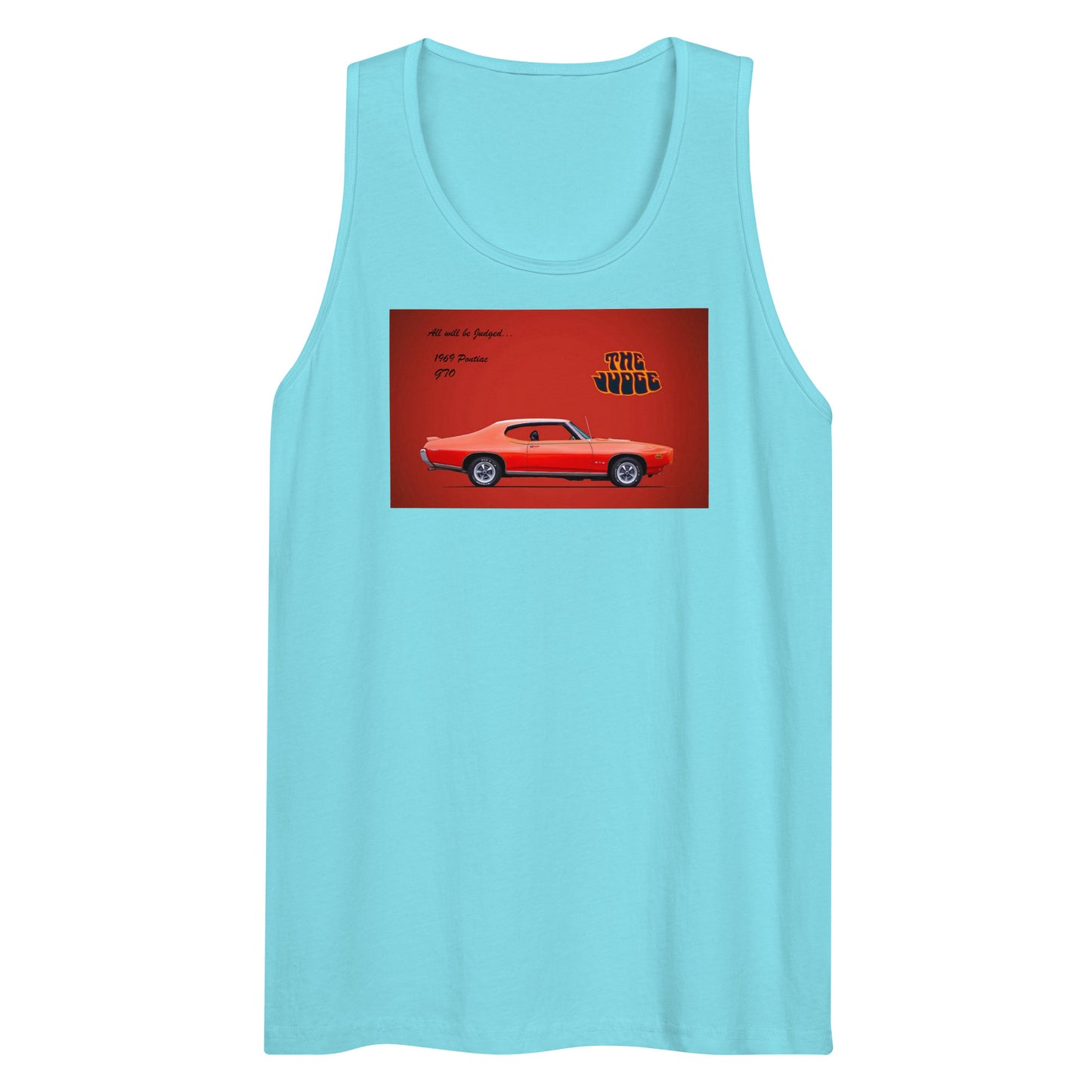 1969 Pontiac GTO: The Judge Men’s premium tank top