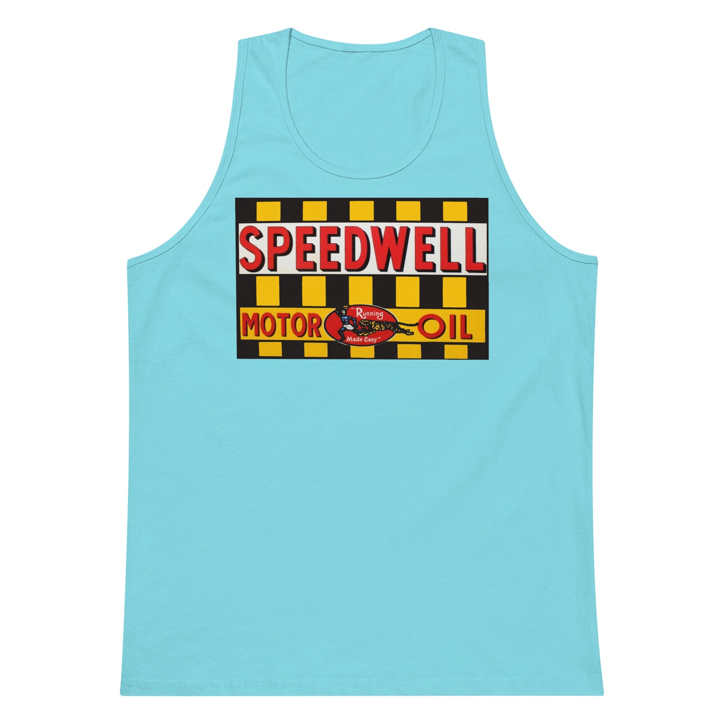 Retro Speedway Tin Syle Men’s premium tank top