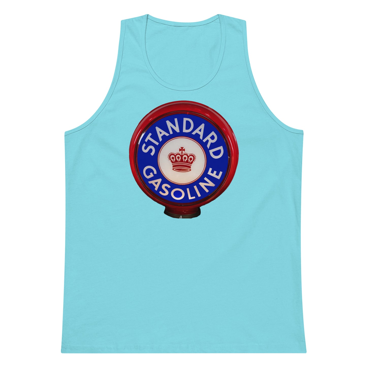 Retro Gas Globe Standard Gasoline Men’s premium tank top