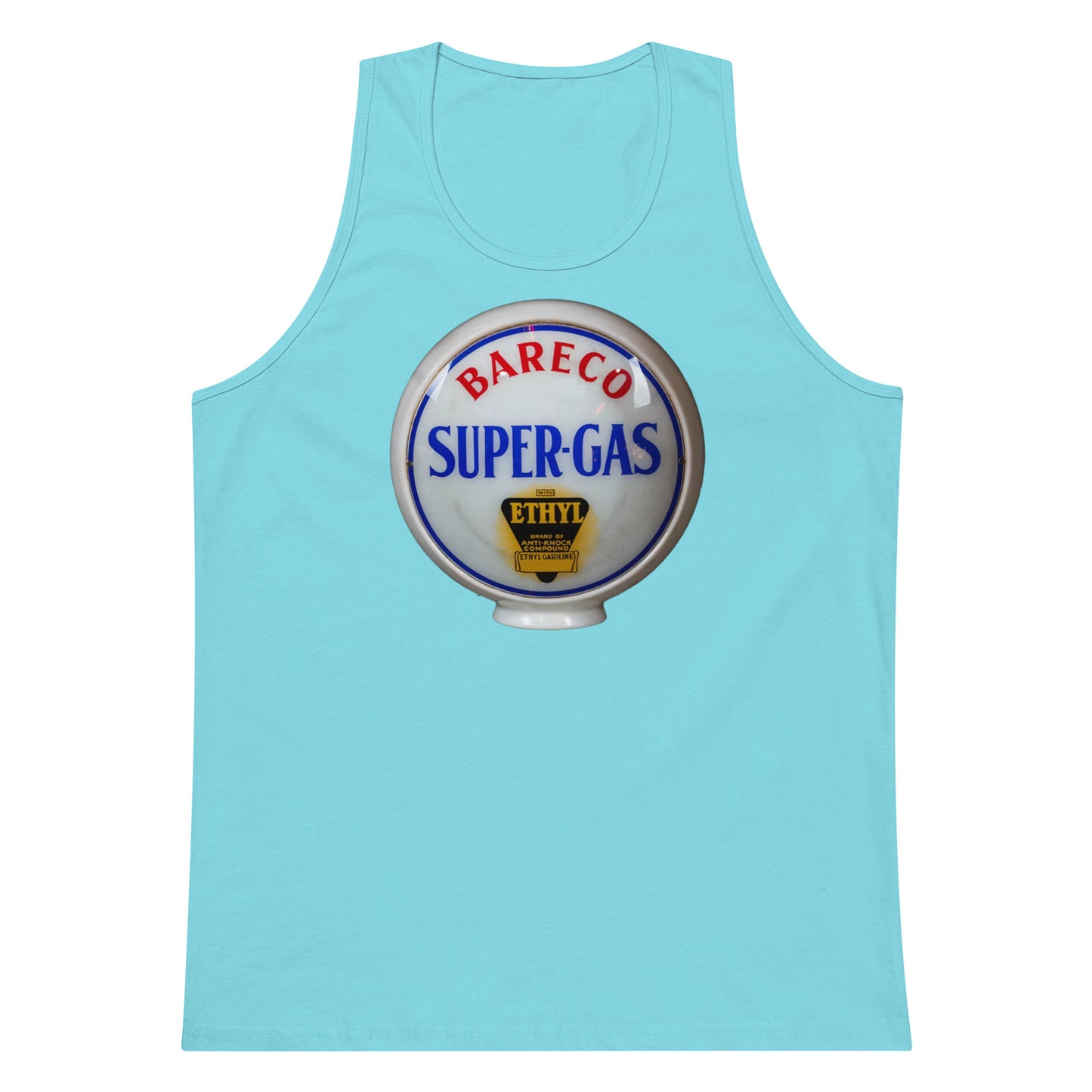 Retro Super Gas Globe Style Men’s premium tank top