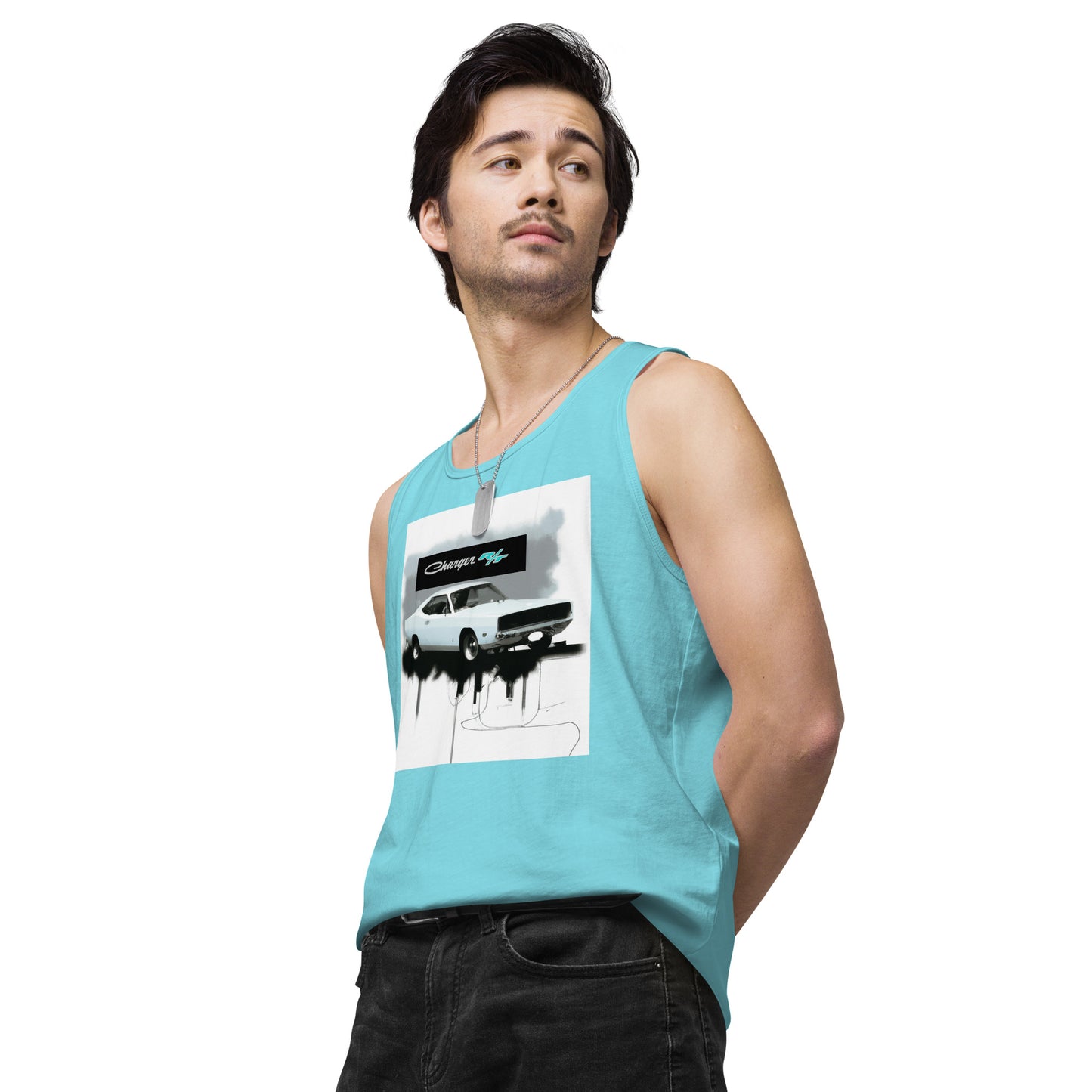 Charger RT Graffiti Style Men’s premium tank top