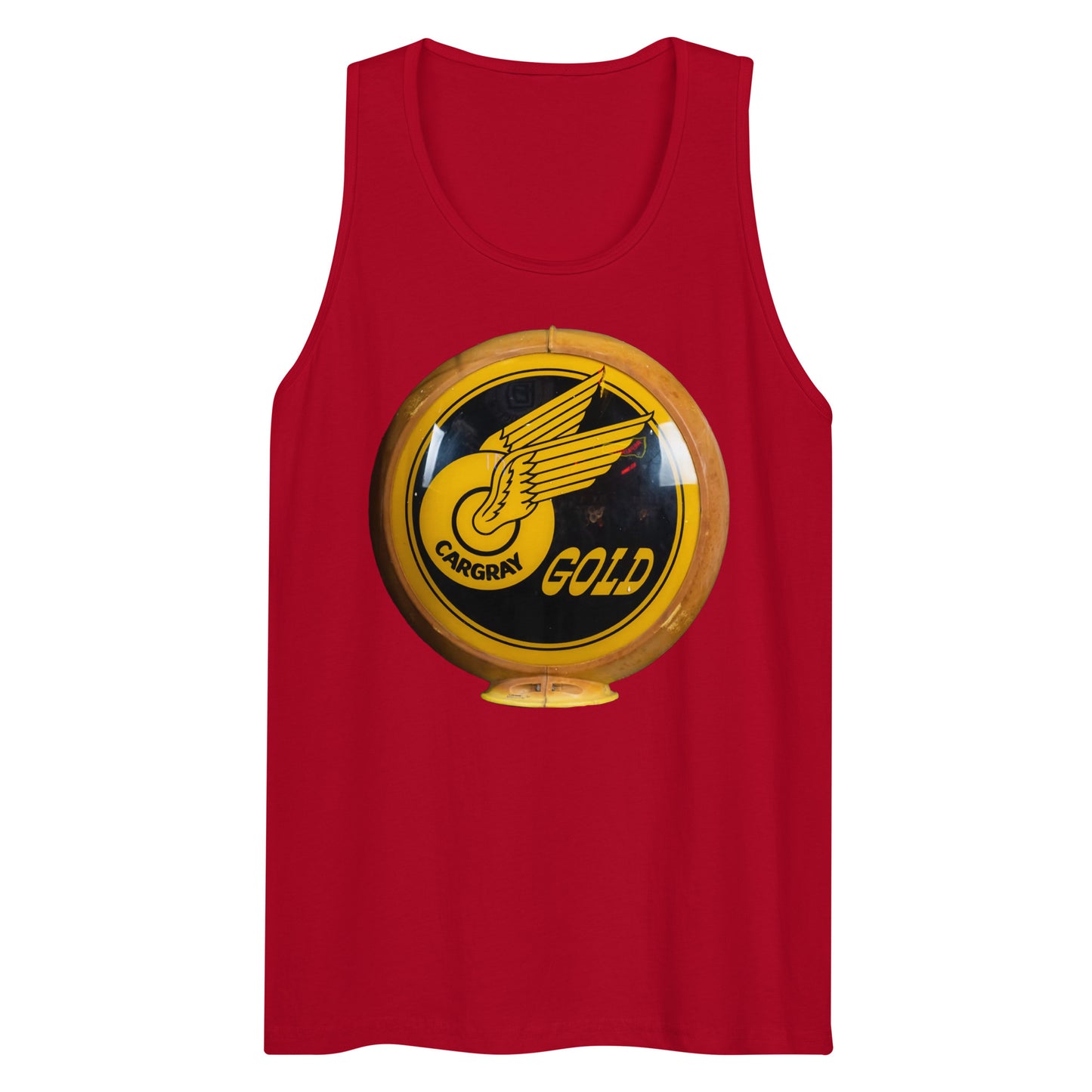 Cargray Gold Globe Style Men’s premium tank top