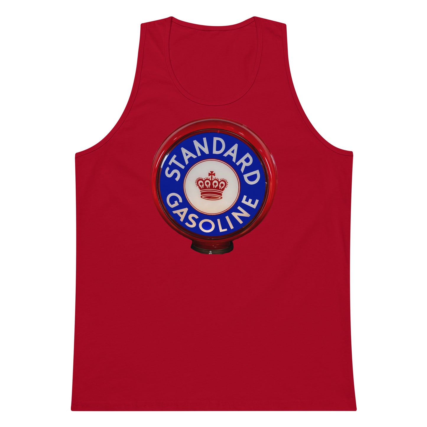 Retro Gas Globe Standard Gasoline Men’s premium tank top