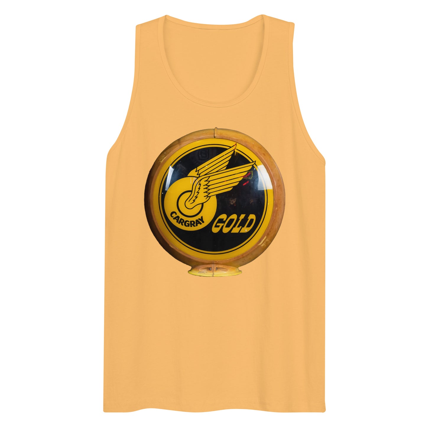 Cargray Gold Globe Style Men’s premium tank top