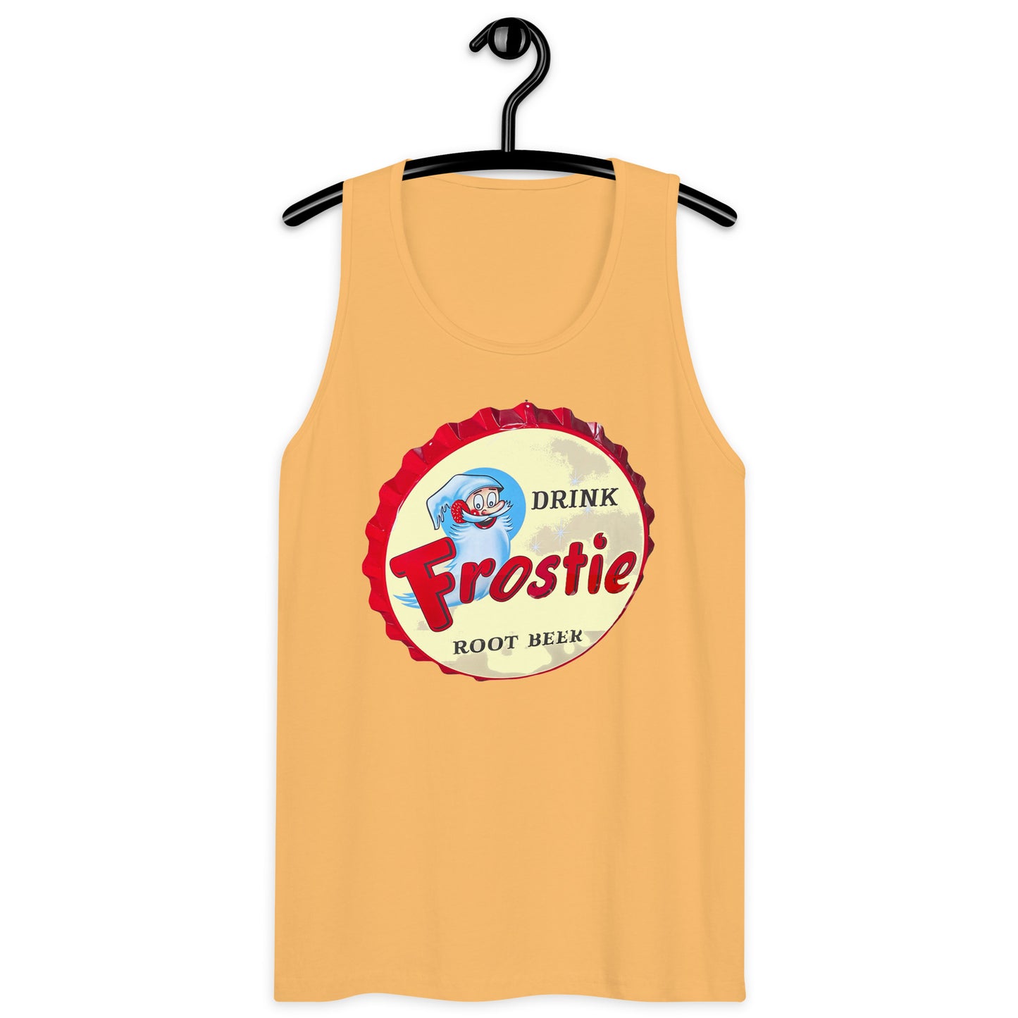 Vintage Root Beer Store Sign Men’s premium tank top