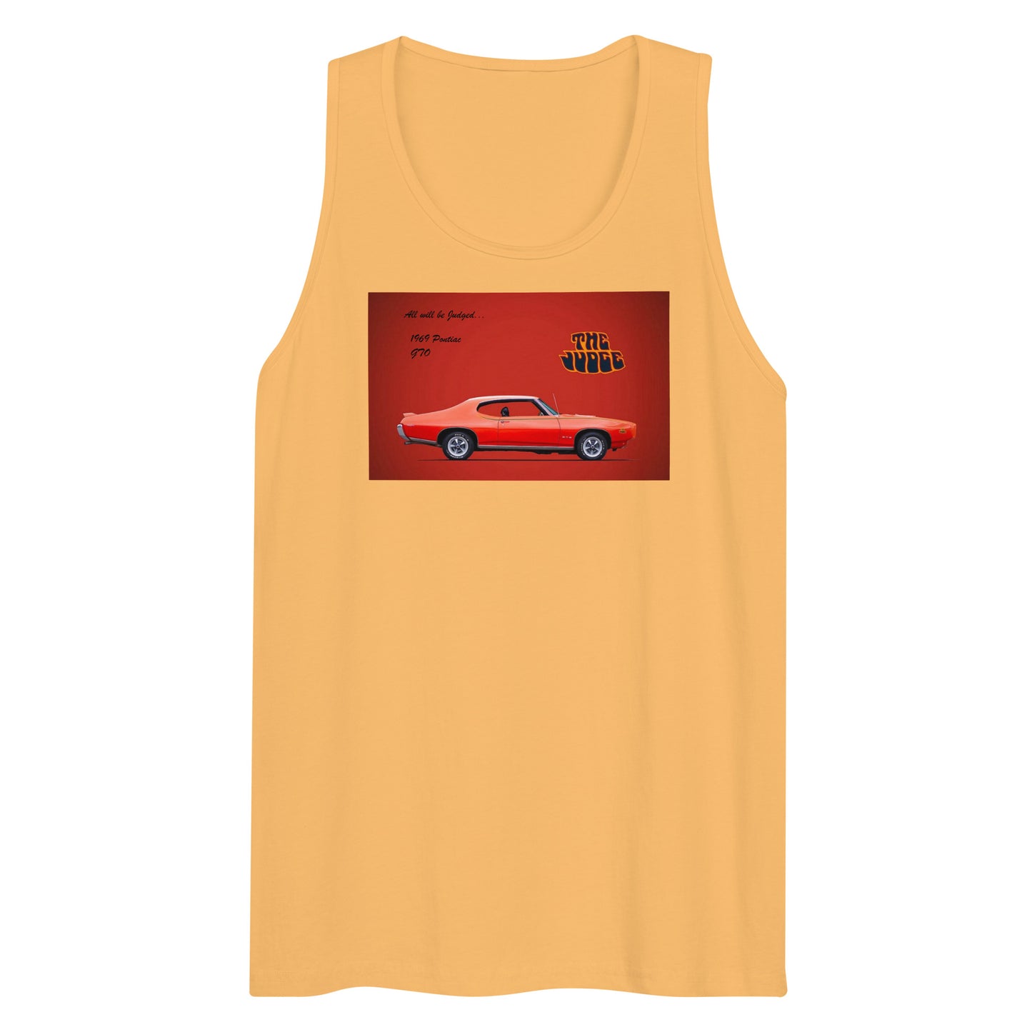 1969 Pontiac GTO: The Judge Men’s premium tank top