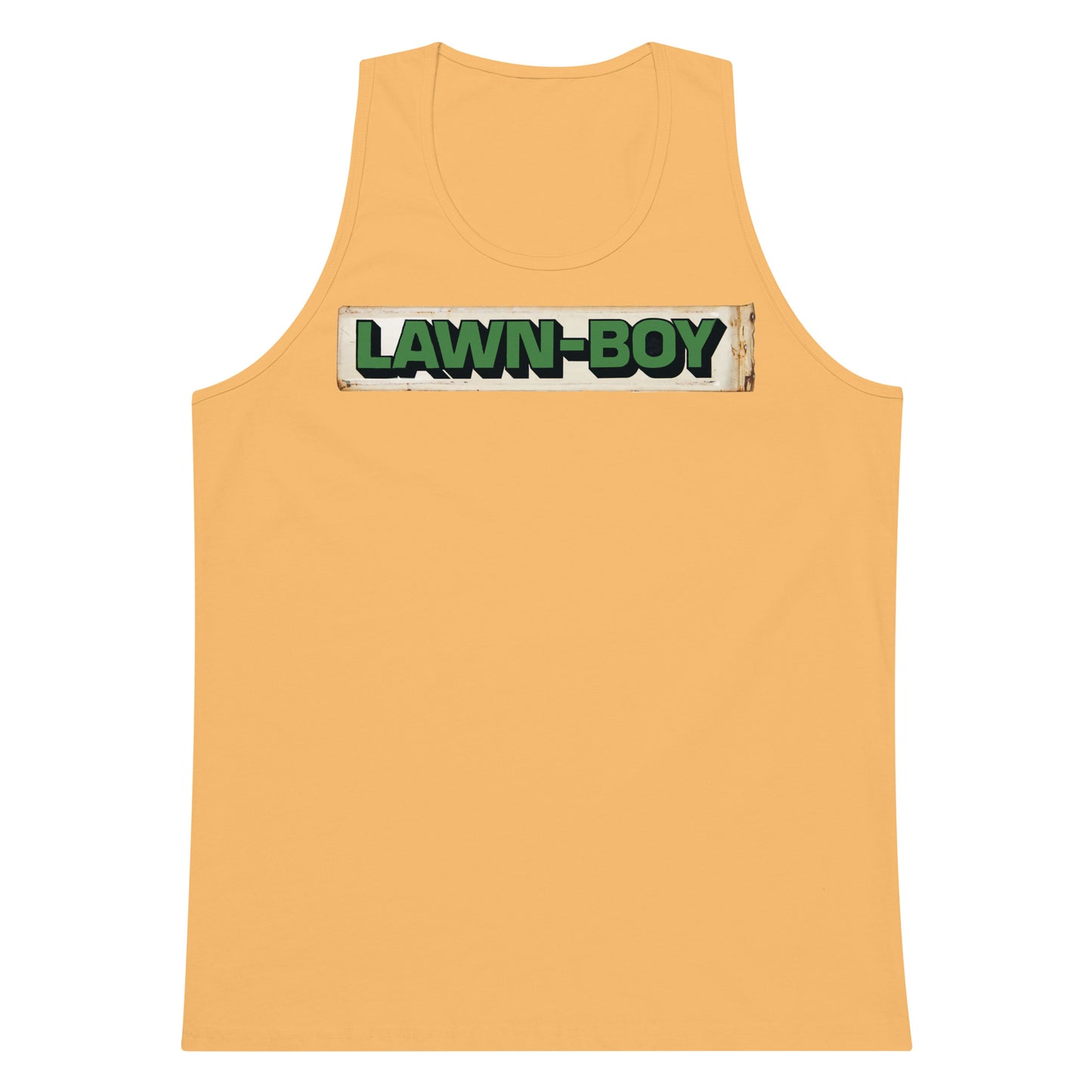 Lawn Boy Porcelain Patina Style Men’s premium tank top