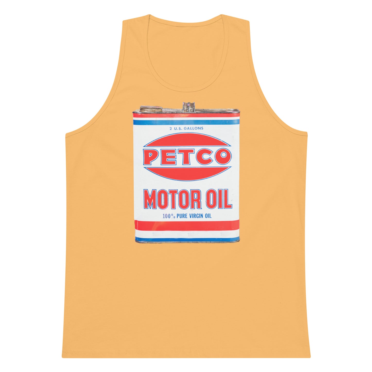 Vintage Petco Oil Can Men’s premium tank top