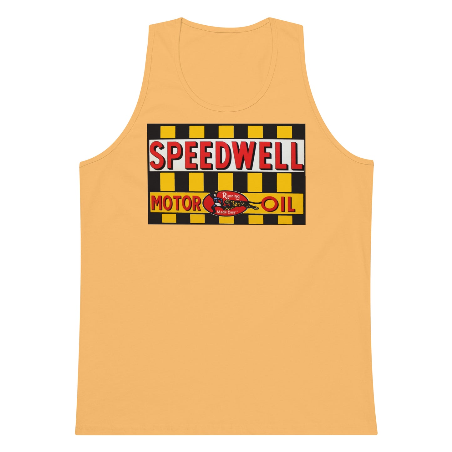 Retro Speedway Tin Syle Men’s premium tank top