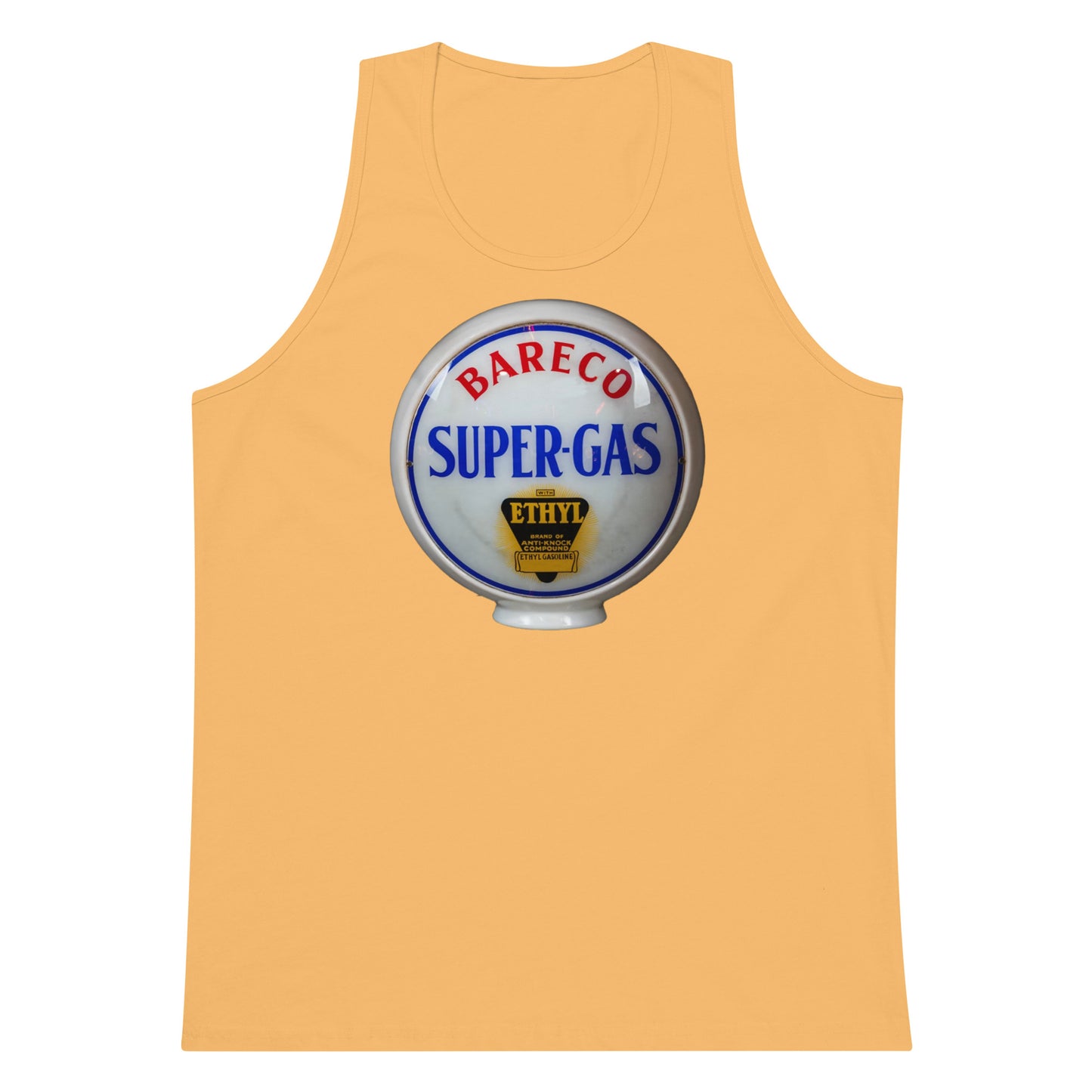 Retro Super Gas Globe Style Men’s premium tank top