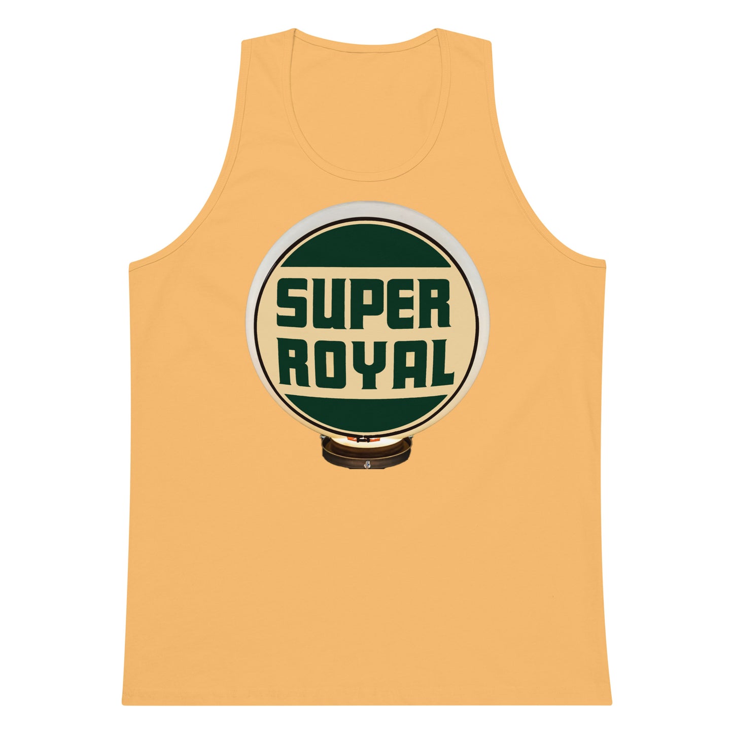 Super Royal Globe Style Men’s premium tank top