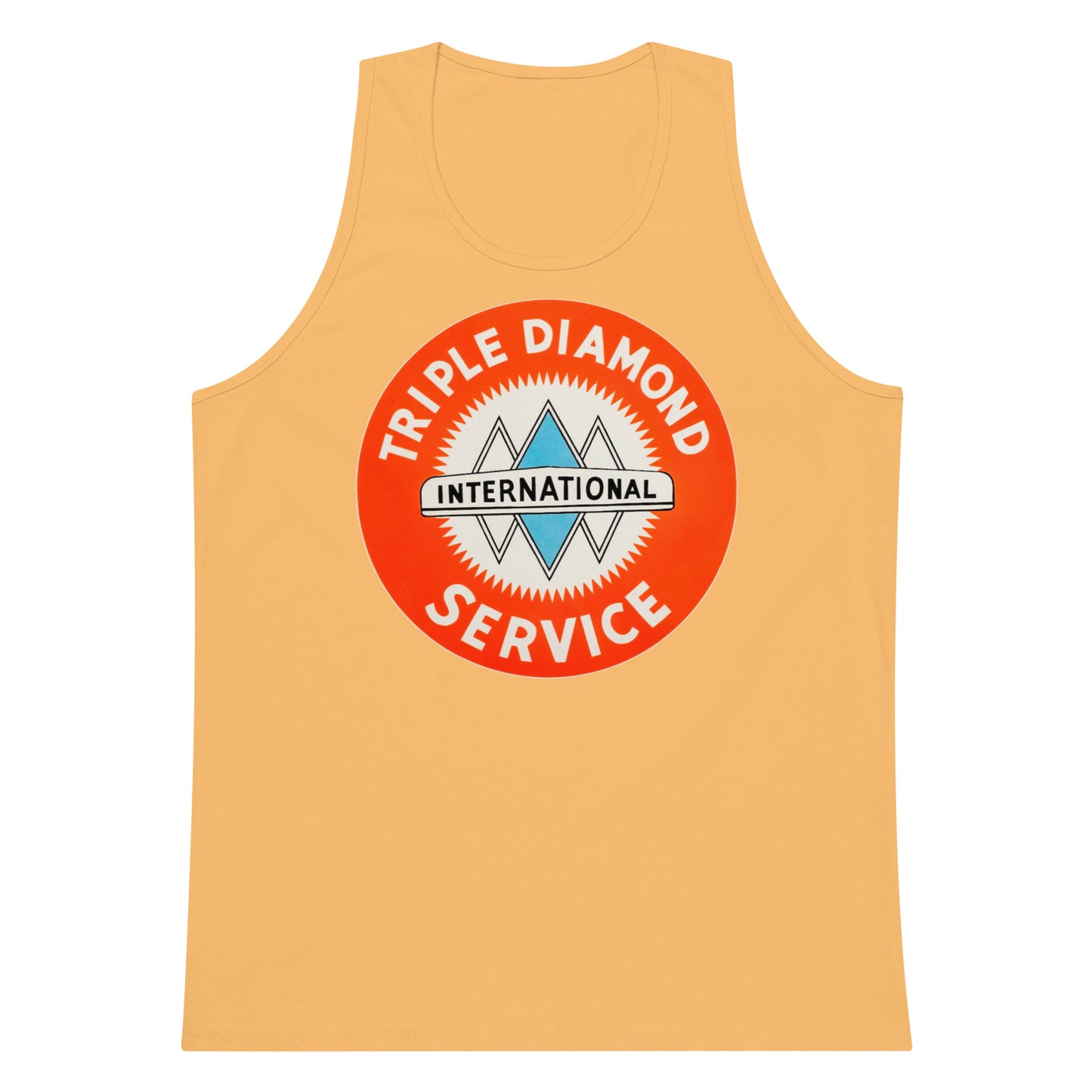 Triple Diamond Service Tin Style Men’s premium tank top