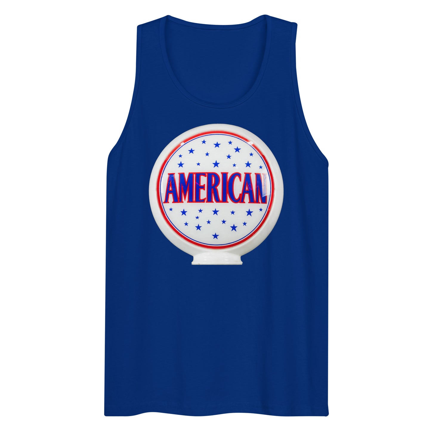 American Gas Globe Style Men’s premium tank top