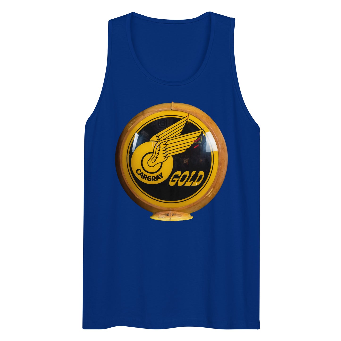 Cargray Gold Globe Style Men’s premium tank top