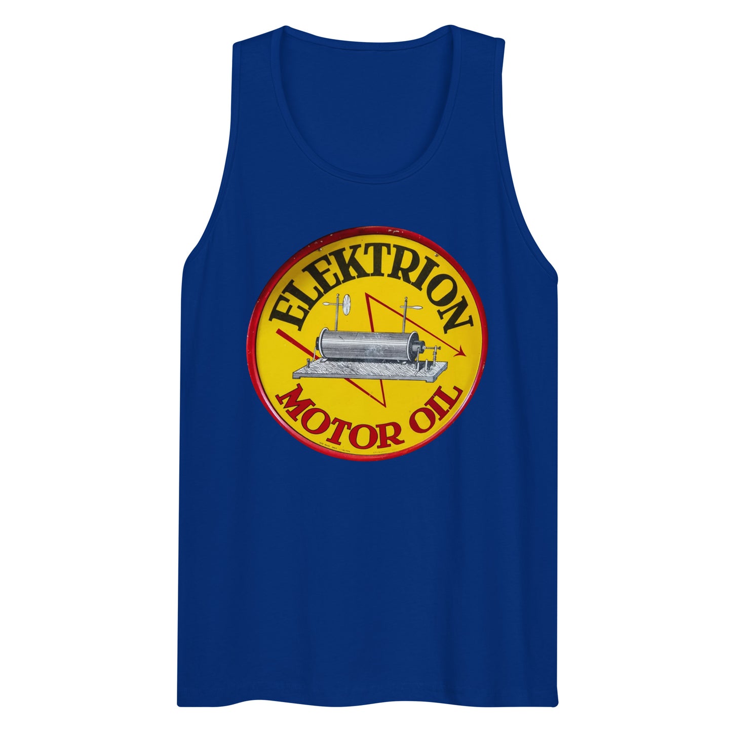 Elektrion Tin Sign Painted Men’s premium tank top