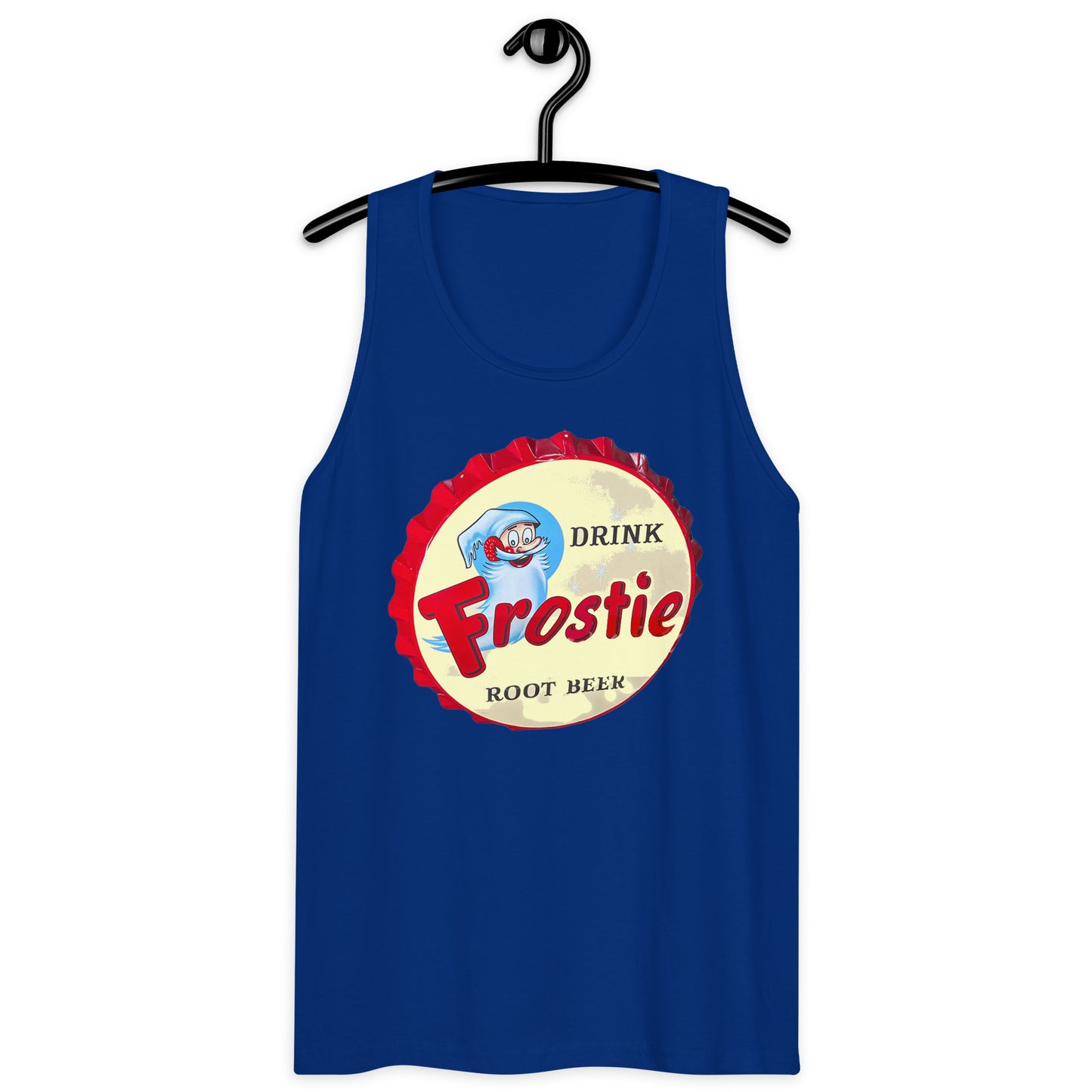 Vintage Root Beer Store Sign Men’s premium tank top