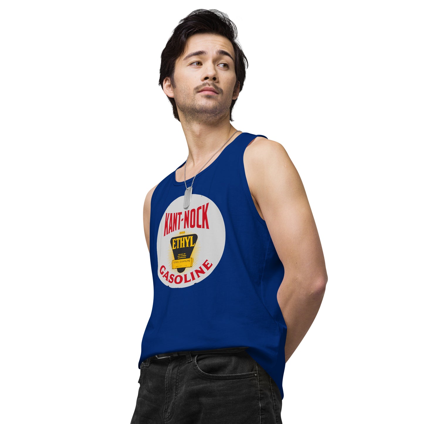 Vintage Kant Nock Gas Sign Men’s premium tank top