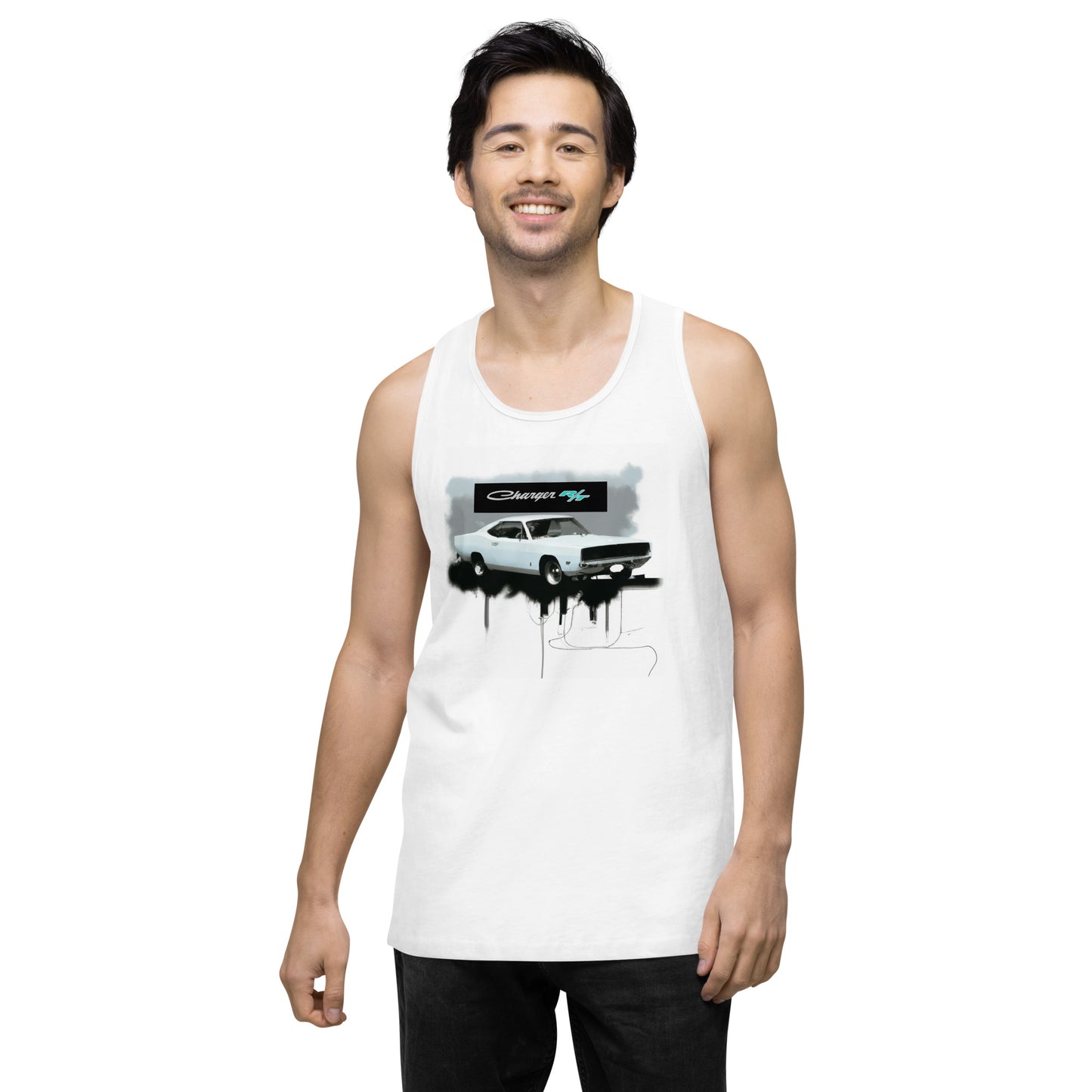 Charger RT Graffiti Style Men’s premium tank top