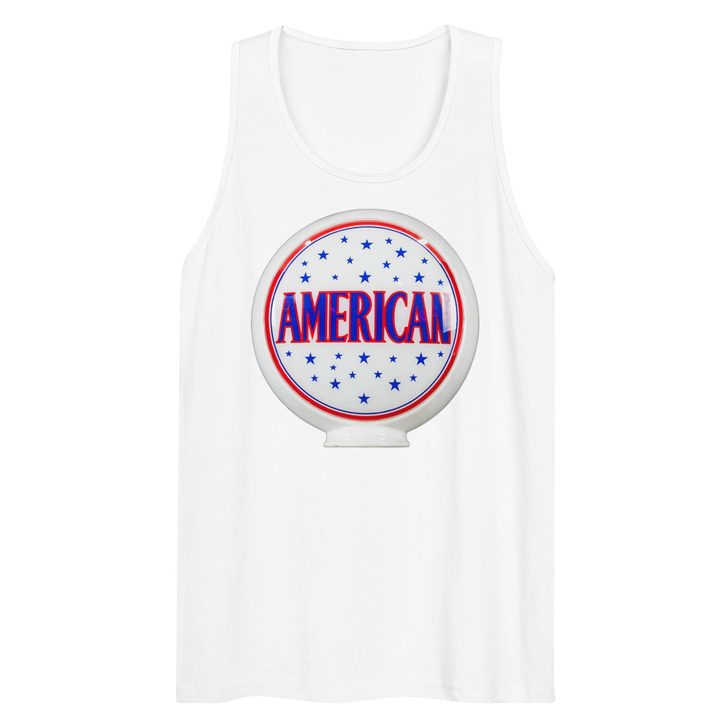 American Gas Globe Style Men’s premium tank top