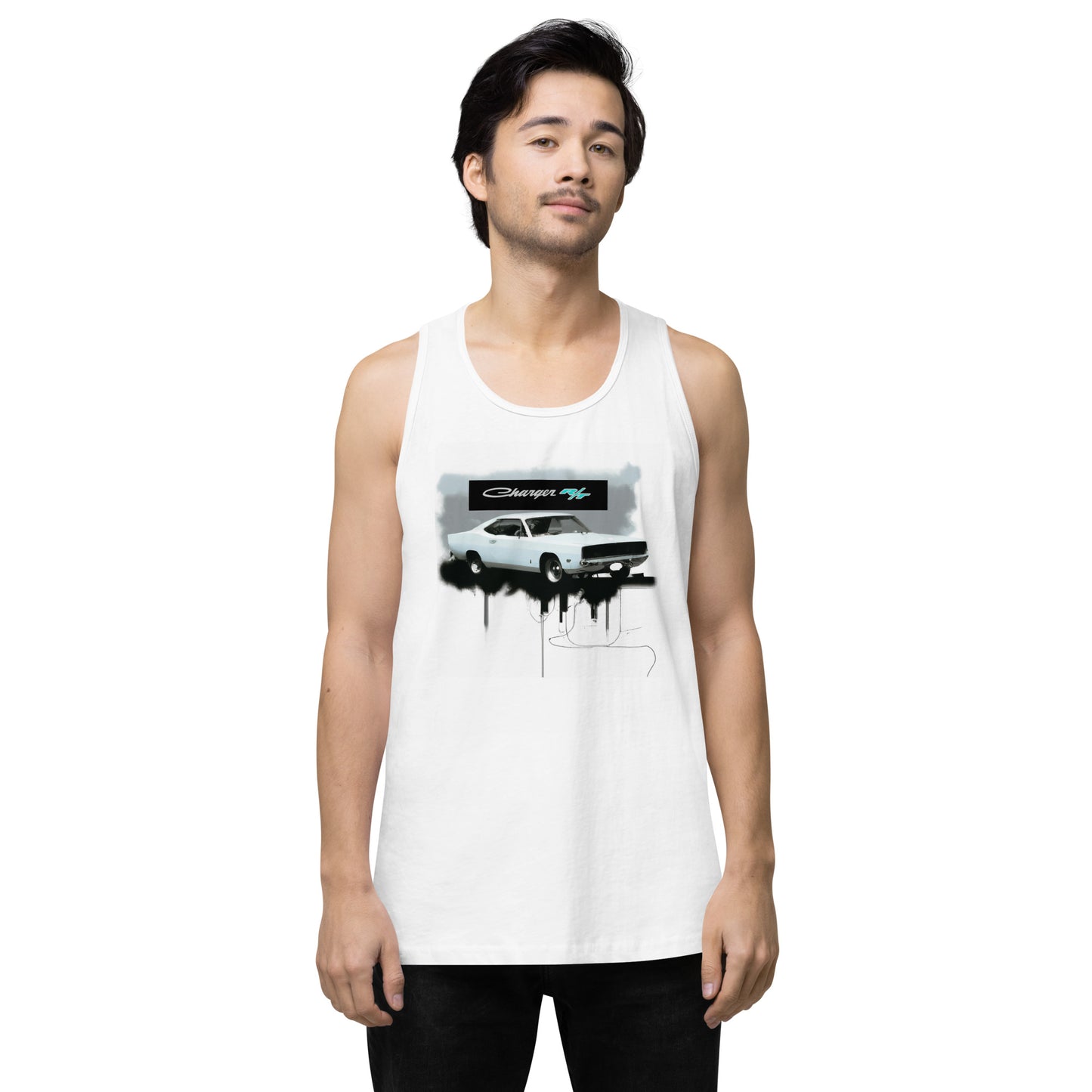 Charger RT Graffiti Style Men’s premium tank top