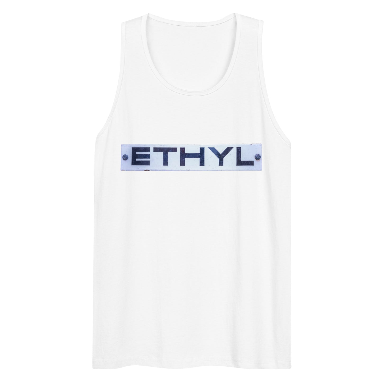 Vintage Ethyl Gas Sign Men’s premium tank top