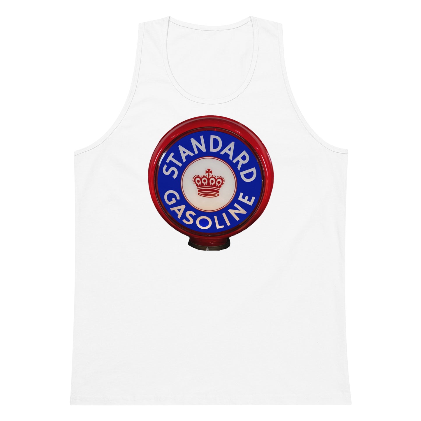 Retro Gas Globe Standard Gasoline Men’s premium tank top