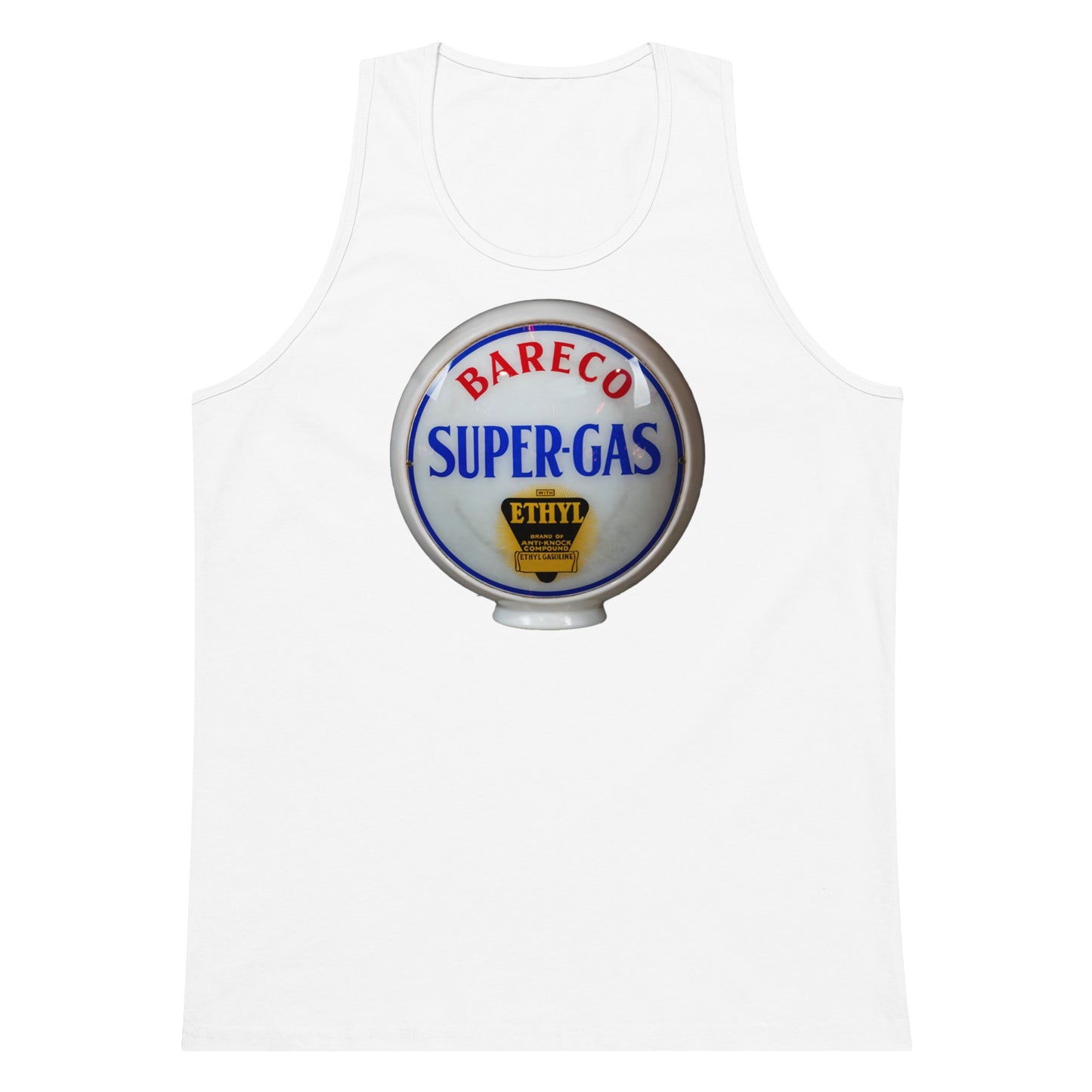 Retro Super Gas Globe Style Men’s premium tank top