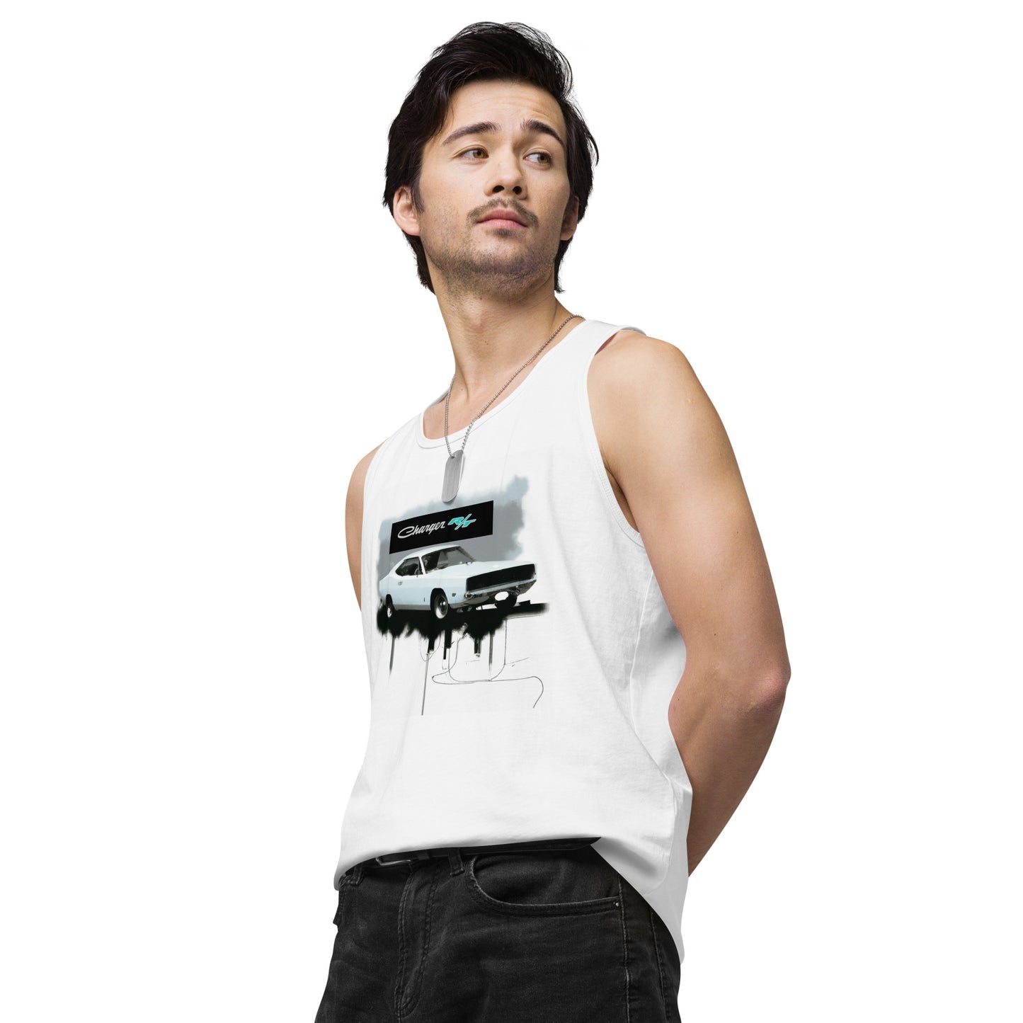 Charger RT Graffiti Style Men’s premium tank top