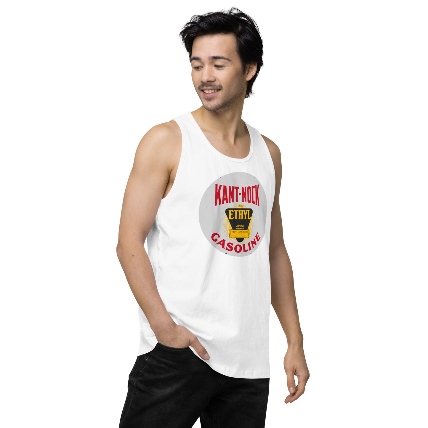 Vintage Kant Nock Gas Sign Men’s premium tank top