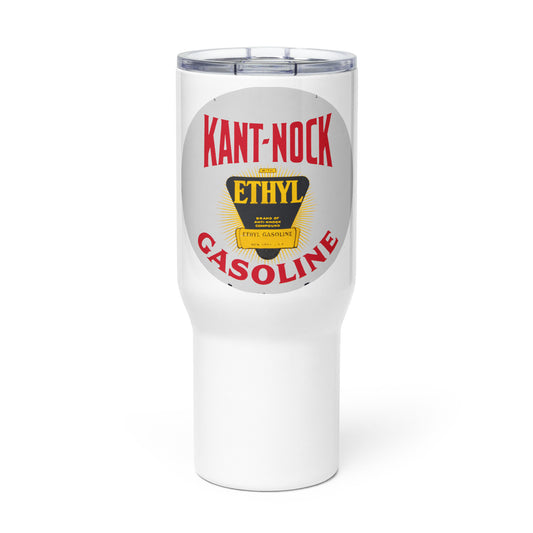 Vintage Kant Nock Gas Sign Travel mug with a handle