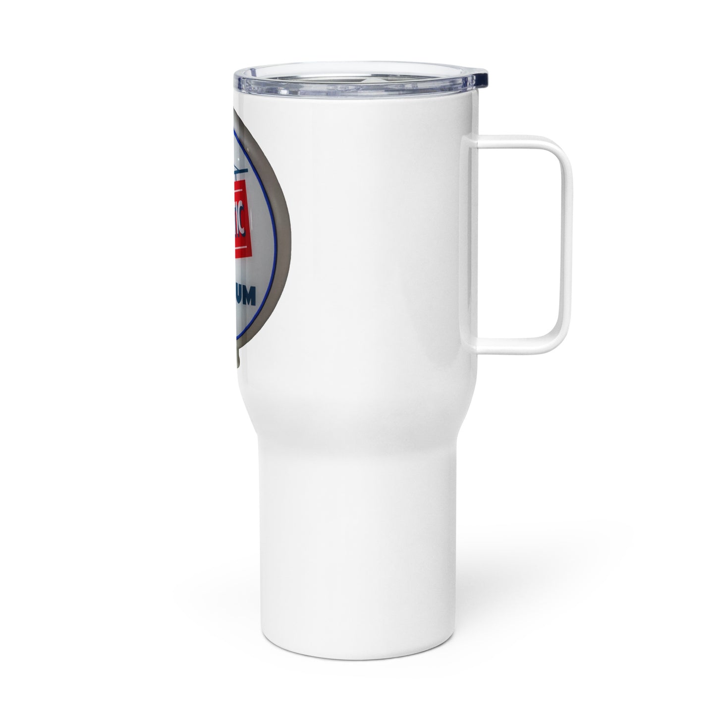 Atlantic Premium Globe Style Travel mug with a handle