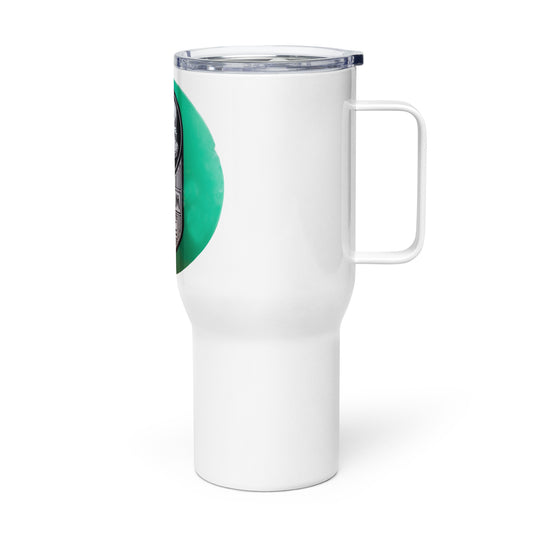 Retro Graham Paige GlobeDesign Travel mug with a handle