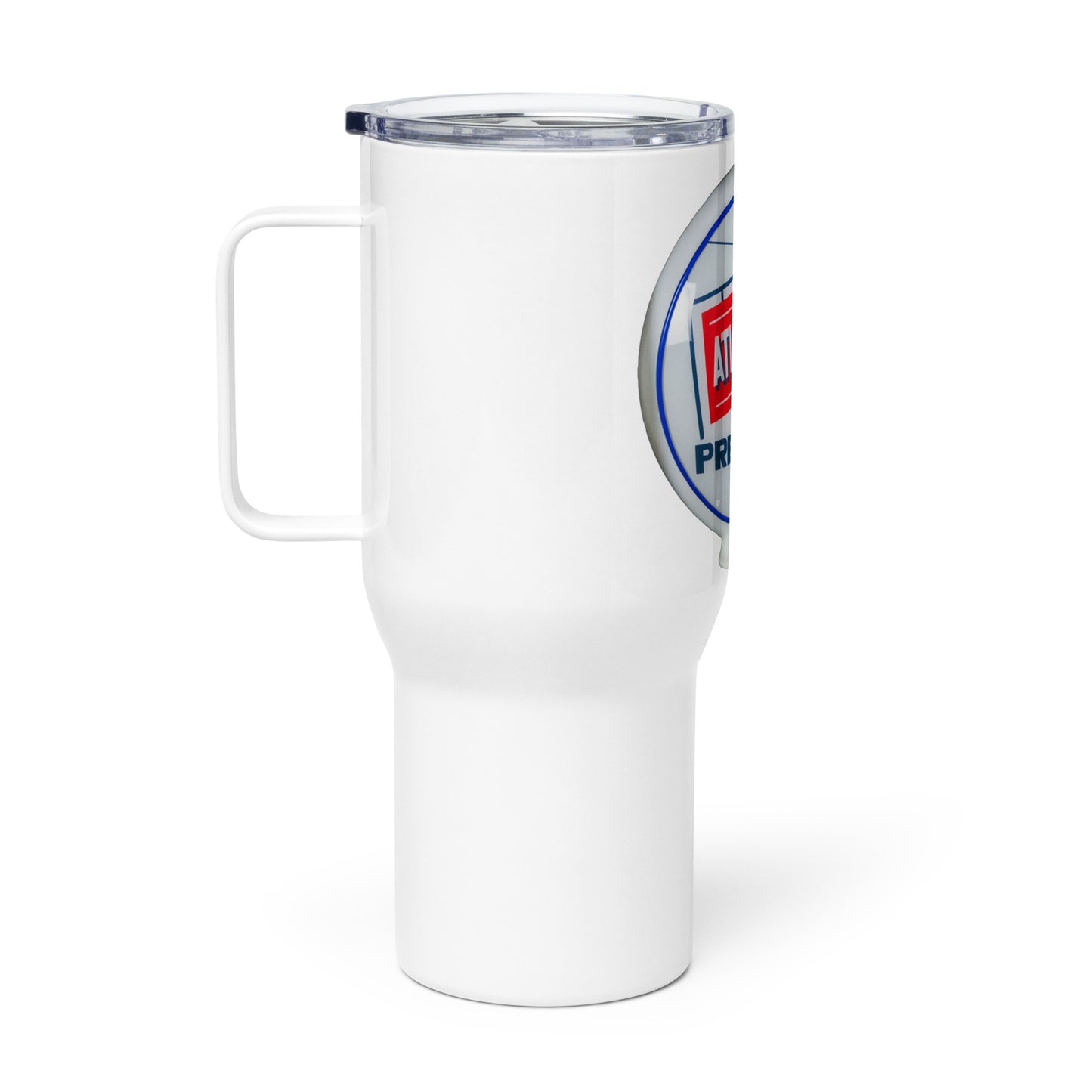 Atlantic Premium Globe Style Travel mug with a handle