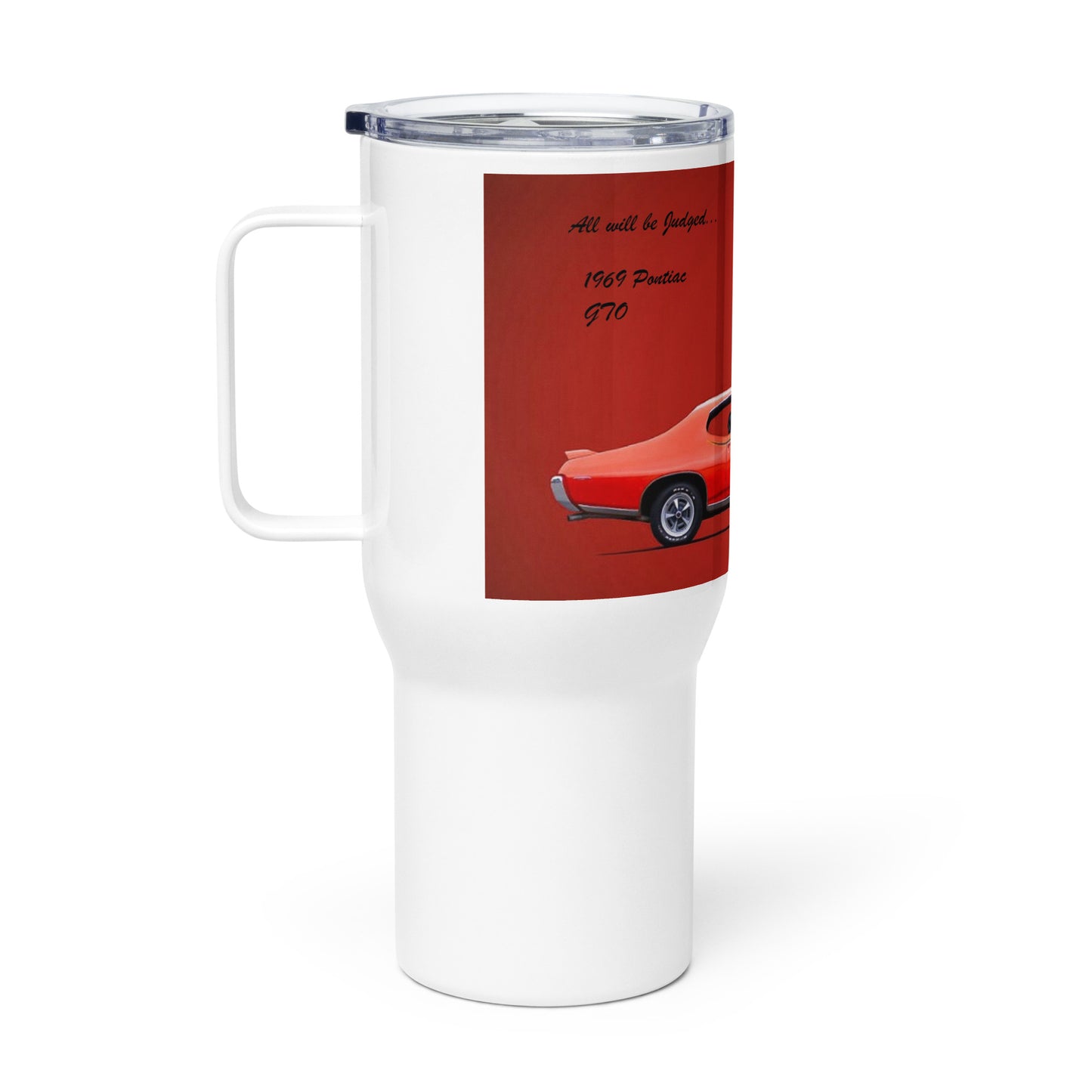 1969 Pontiac GTO: The Judge Travel mug with a handle