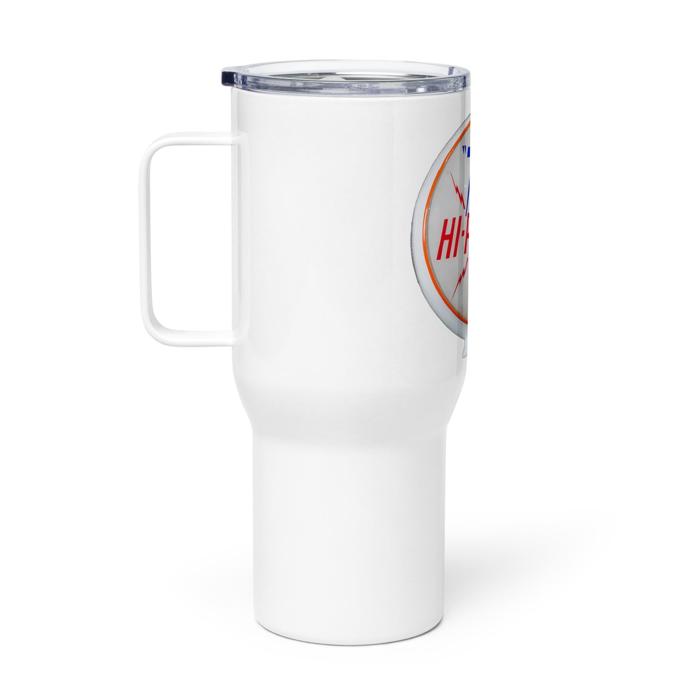 Gas Globe Retro Globe Design Travel mug with a handle