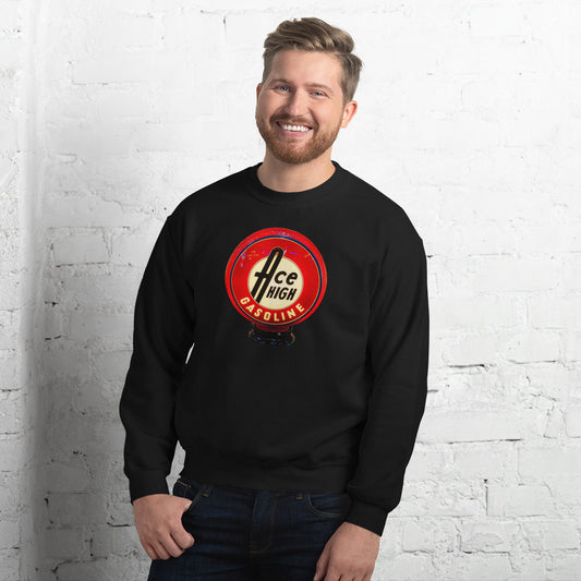 Ace High Gas Globe Style Unisex Sweatshirt