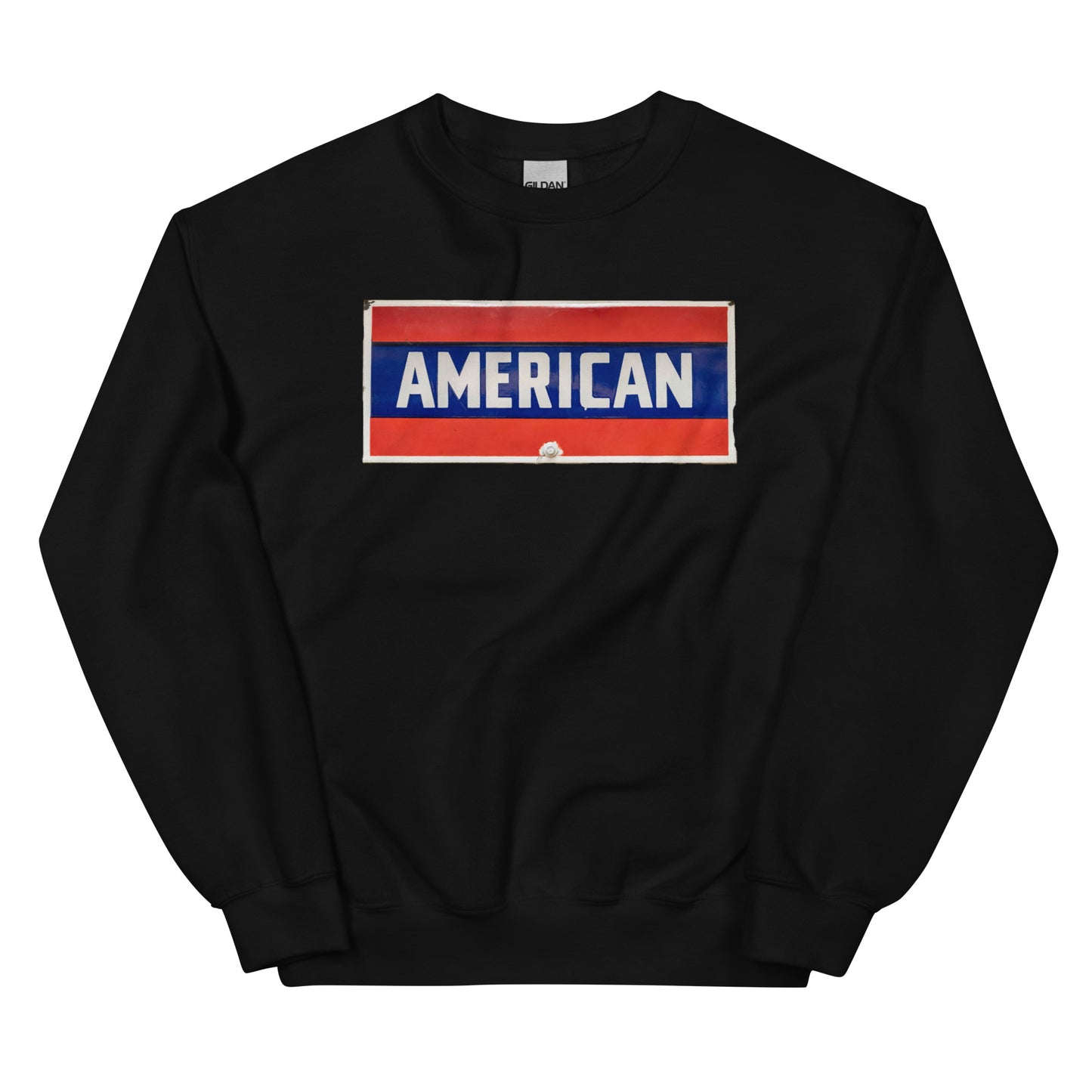 American Sign Porcelain Vintage StyleUnisex Sweatshirt